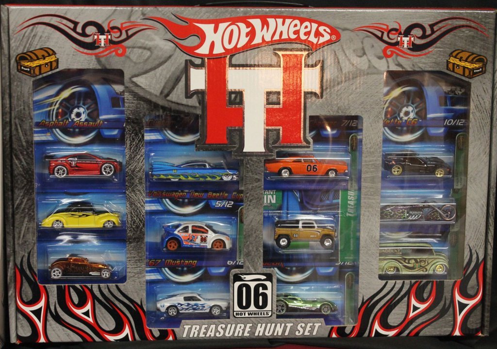 Hot Wheels Limited Edition 2006 Treasure Hunt Set