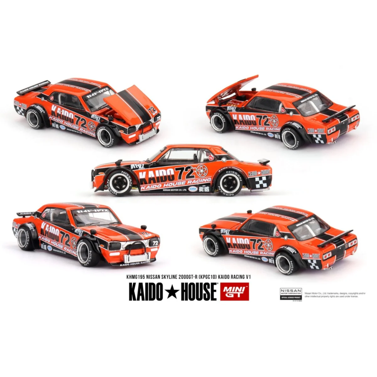 Hot Wheels Nissan Skyline 2000GT-R (KPGC 10) Kaido Racing V1