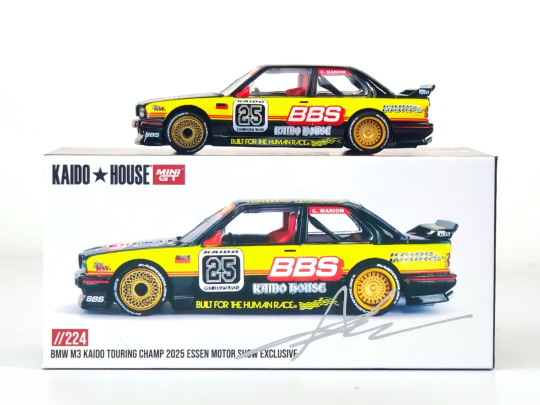 Hot Wheels BMW M3 Kaido Touring Champ 2025 Essen Motor Show Exclusive