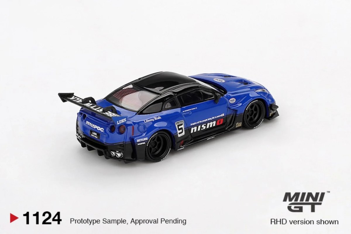 2025 LB-Silhouette WORKS GT NISSAN 35GT-RR Ver.2 Blue: No Package: Image 2