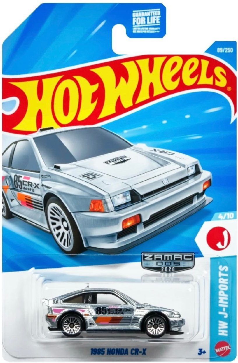 Hot Wheels 1985 Honda CR-X