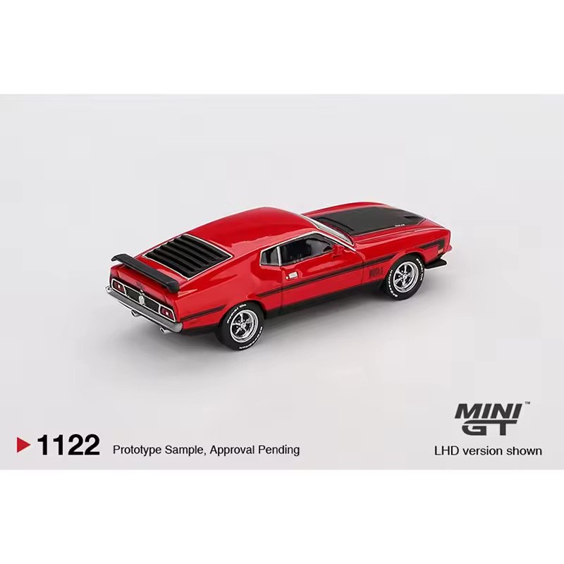 2025 Ford Mustang Mach1 1971 Red: Image 4