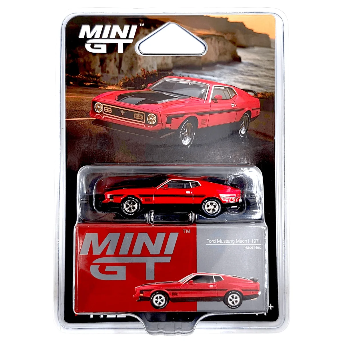 2025 Ford Mustang Mach1 1971 Red: Blister: Image 2