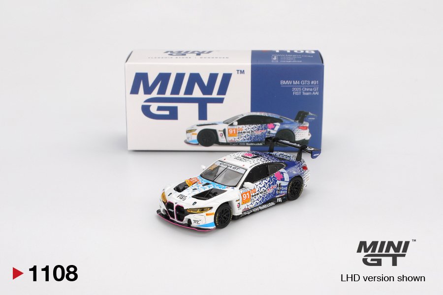 Hot Wheels BMW M4 GT3 #91 FIST Team AAI 2025 China GT