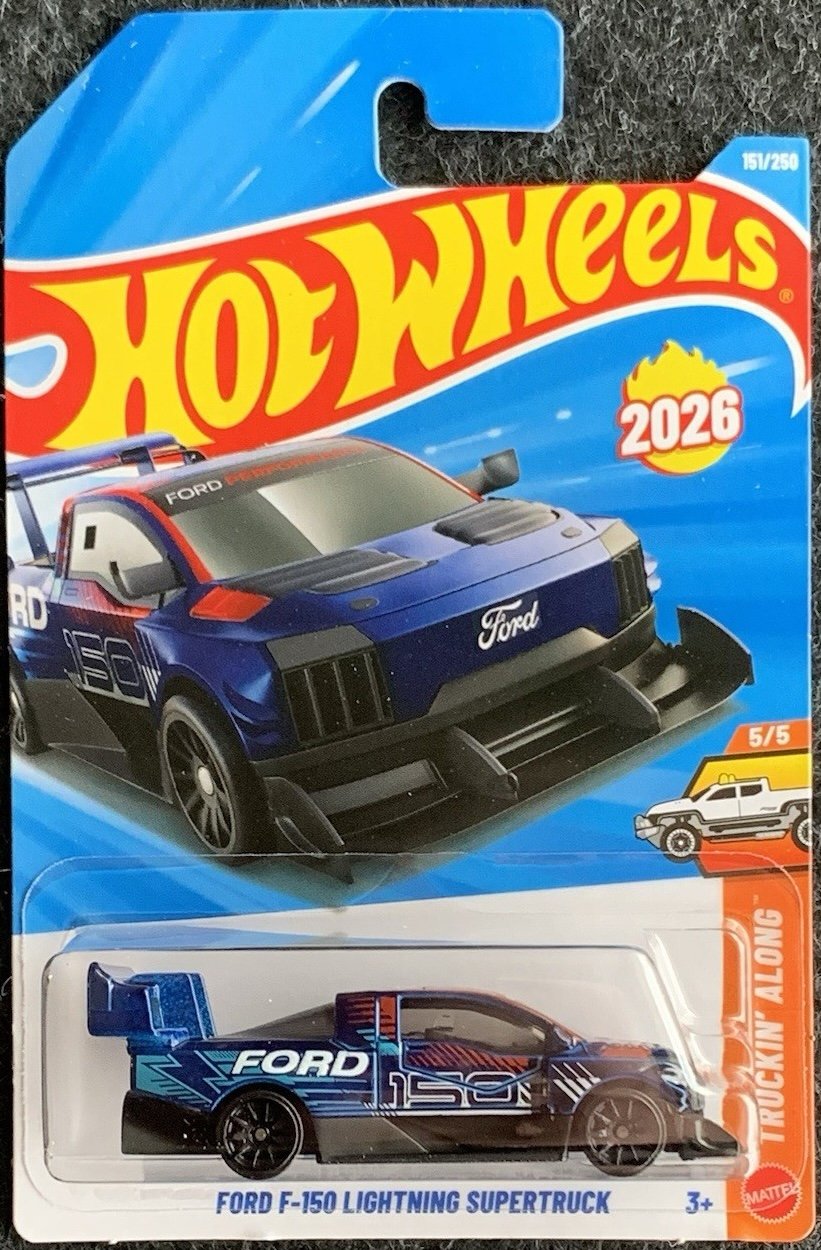 Hot Wheels Ford F-150 Lightning Supertruck