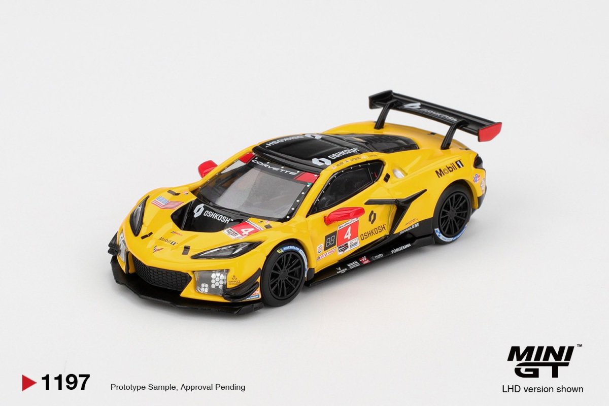 Hot Wheels Chevrolet Corvette Z06 GT3.R #4 Corvette Racing by Pratt Miller Motorsports 2025 IMSA Daytona 24 Hrs
