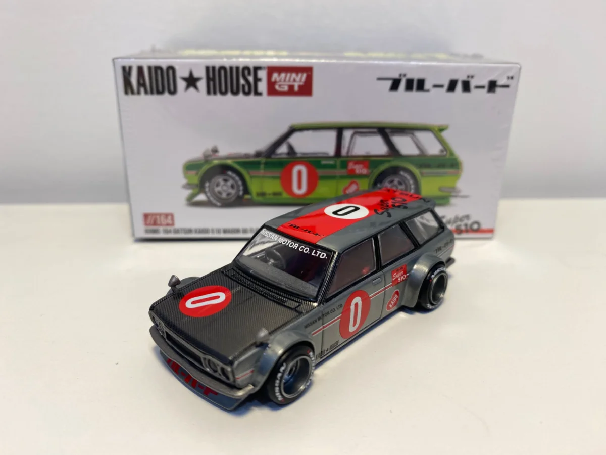 Hot Wheels Datsun 510 Wagon Kaido OG Flo Yellow