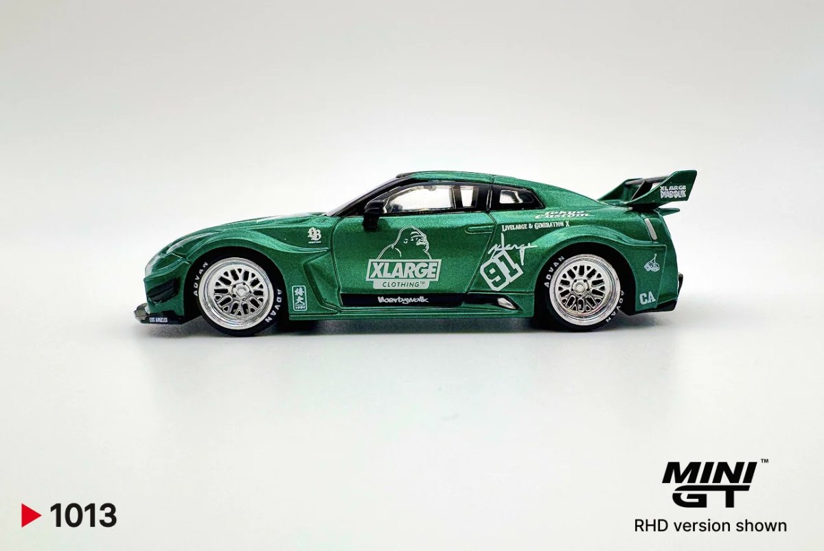 2025 Nissan LB-Silhouette WORKS GTR 35GT-RR Ver.1 Green: No Package: Image 3