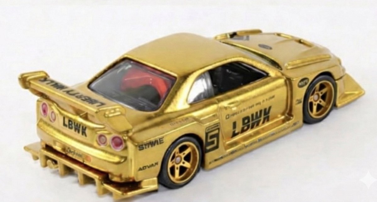2026 LB-ER34 Super Silhouette Nissan Skyline Gold: Image 3