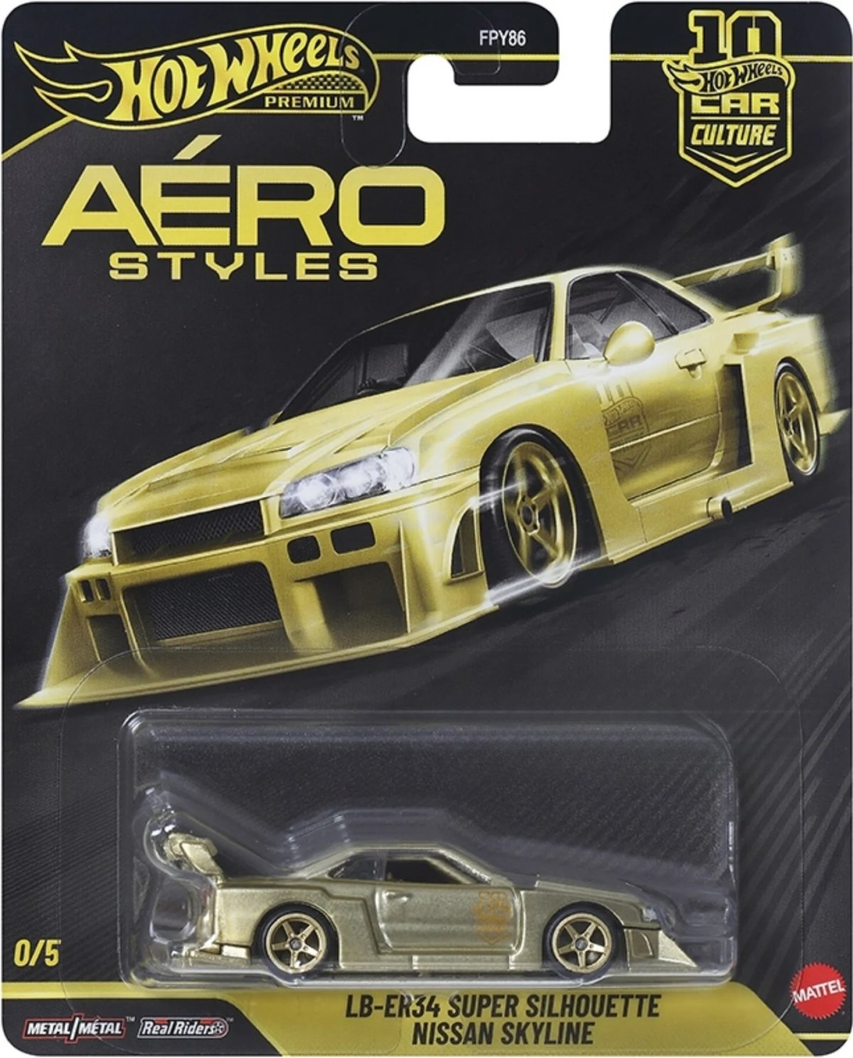 Hot Wheels LB-ER34 Super Silhouette Nissan Skyline