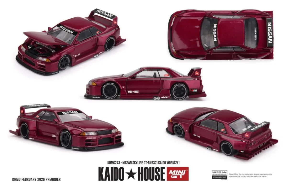 Hot Wheels Nissan Skyline GT-R (R32) Kaido Works V1