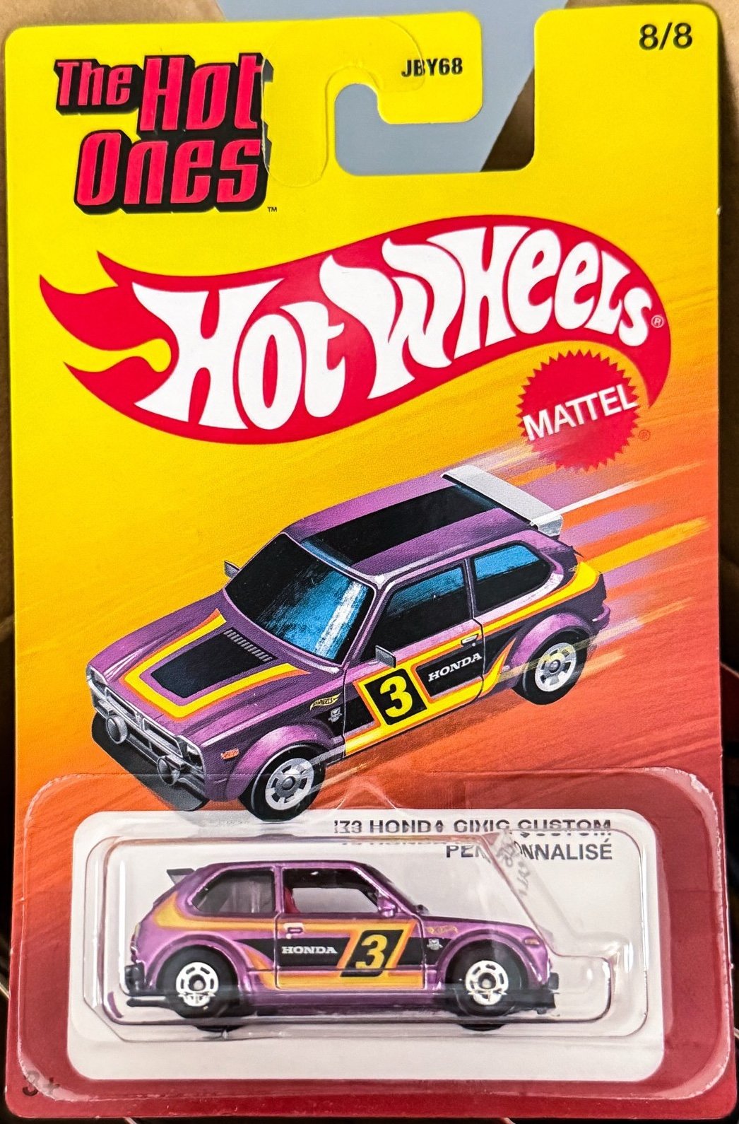 Hot Wheels 73 Honda Civic Custom