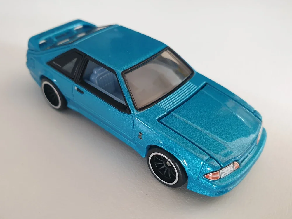 2022 1993 Ford Mustang Cobra R Blue: Image 3