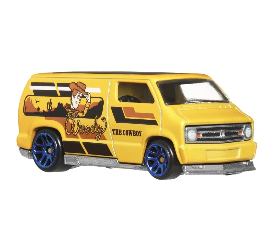 2026 Custom '77 Dodge Van Yellow: Long (US): Image 2