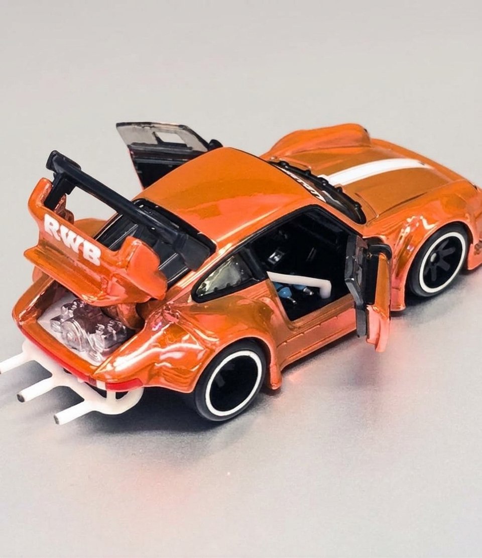 2026 RWB Porsche 930 Orange: Image 6