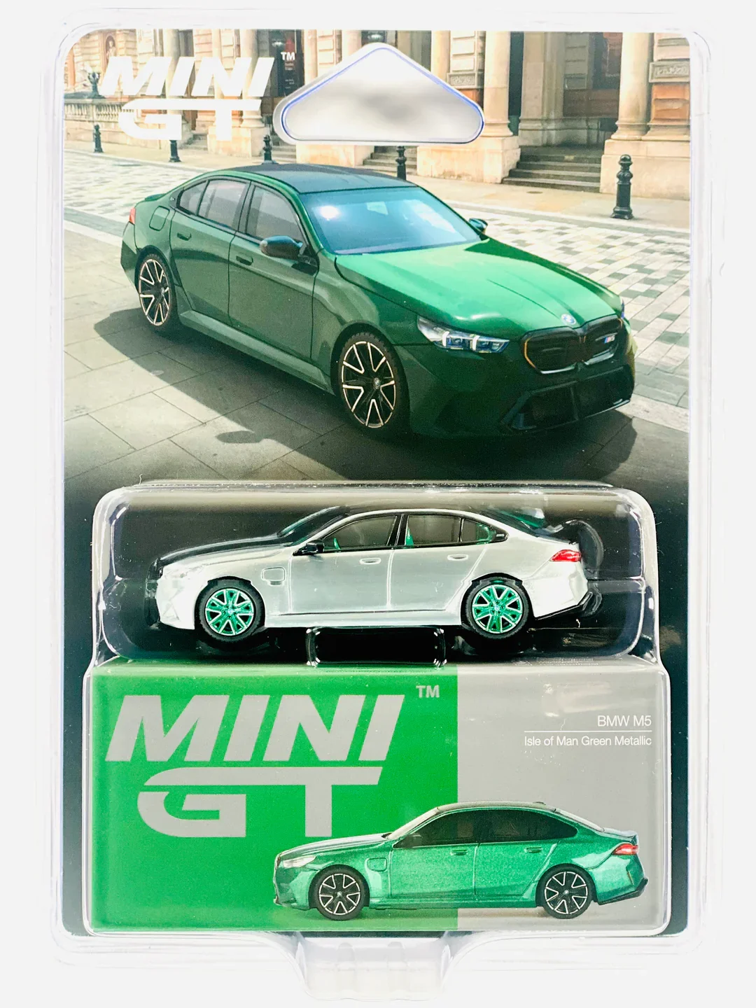 Hot Wheels BMW M5 (G90) Isle of Man Green Metallic