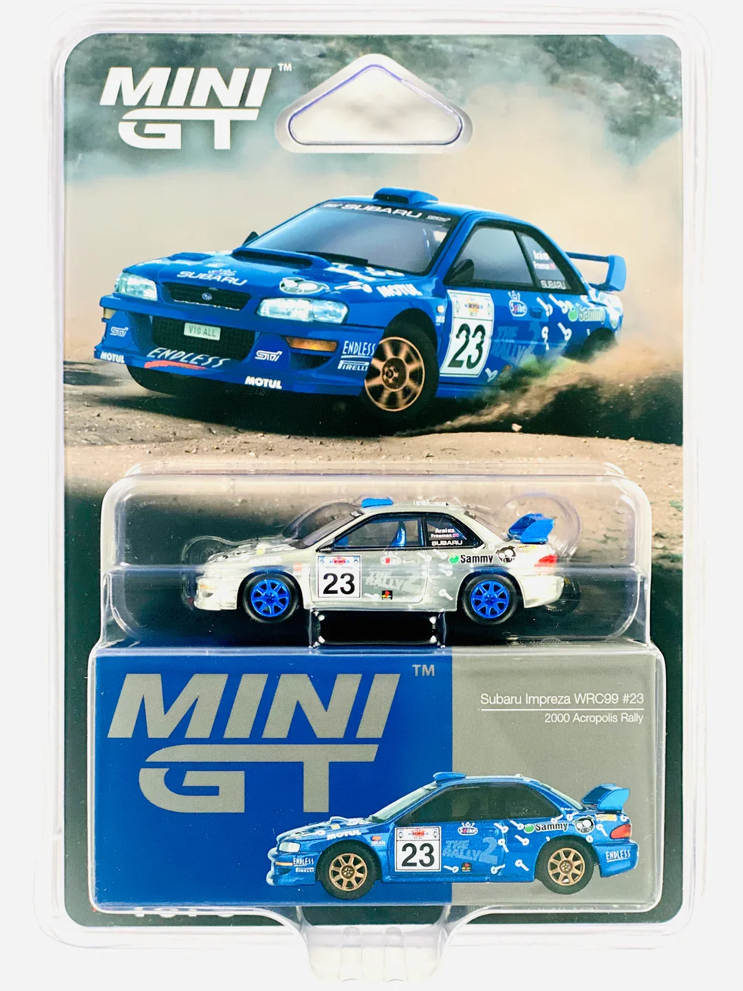 Hot Wheels Subaru Impreza WRC99#23 2000 Acropolis Rally