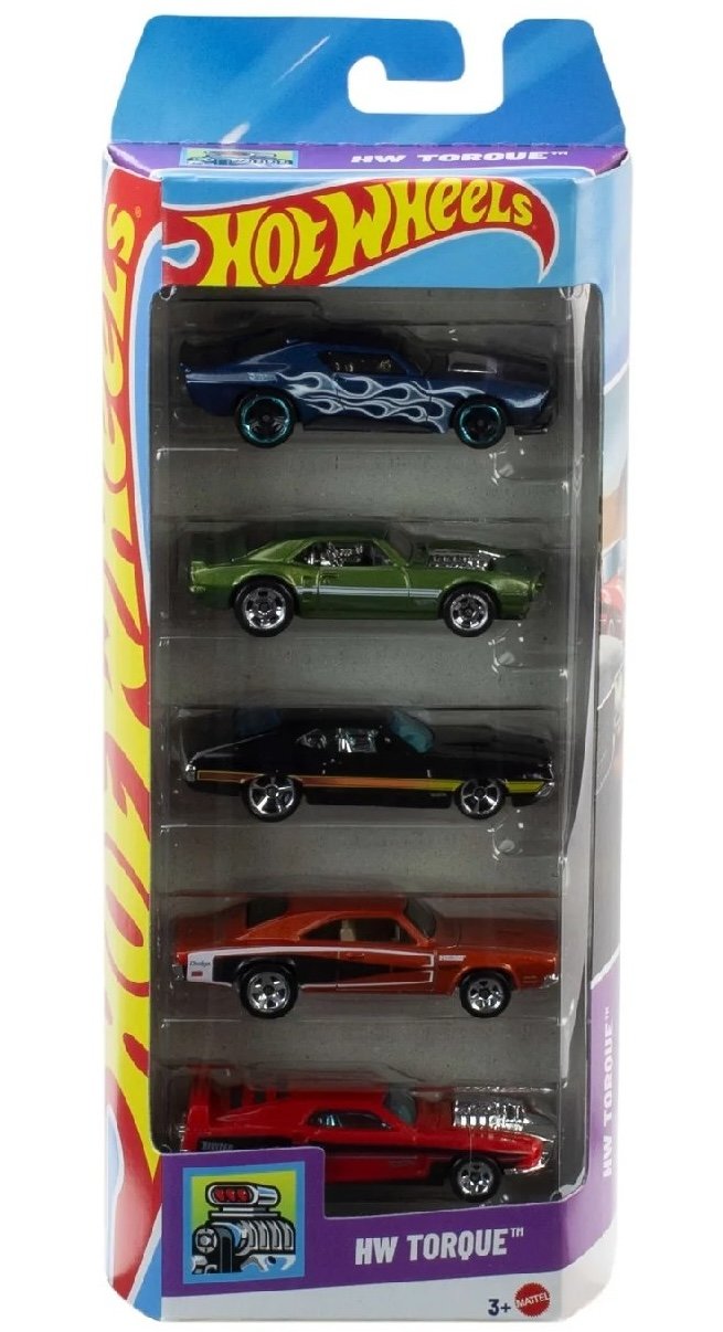Hot Wheels HW Torque 5-Pack