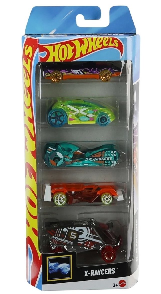 Hot Wheels X-Raycers 5-Pack