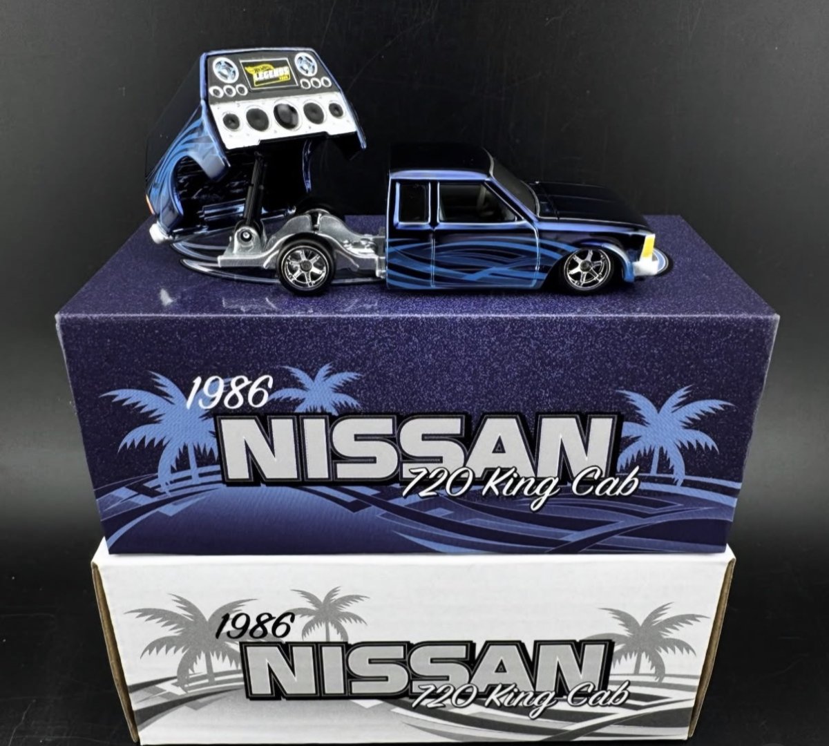 2026 1986 Nissan 720 King Cab Blue: Image 3