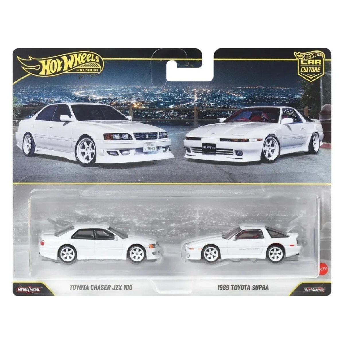 Hot Wheels Toyota Chaser JZX 100 & 1989 Toyota Supra