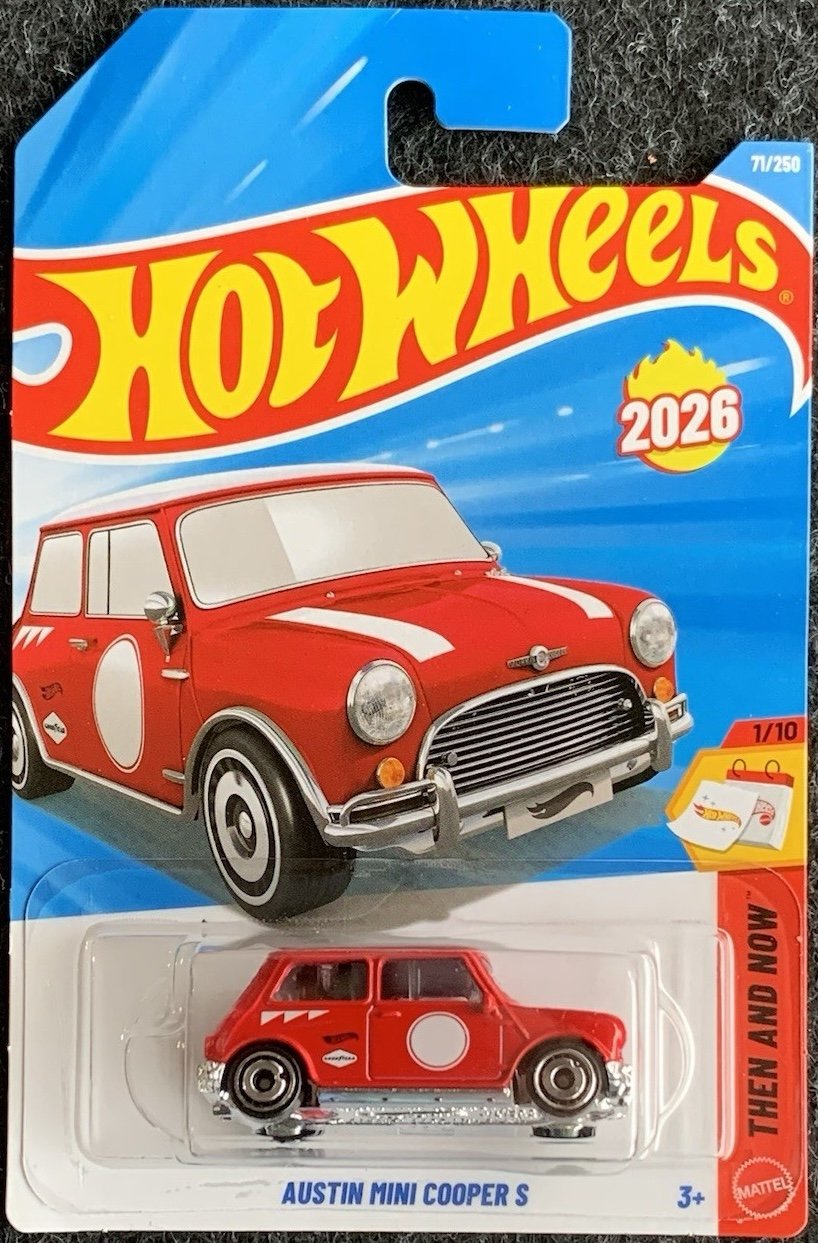 Hot Wheels Austin Mini Cooper S