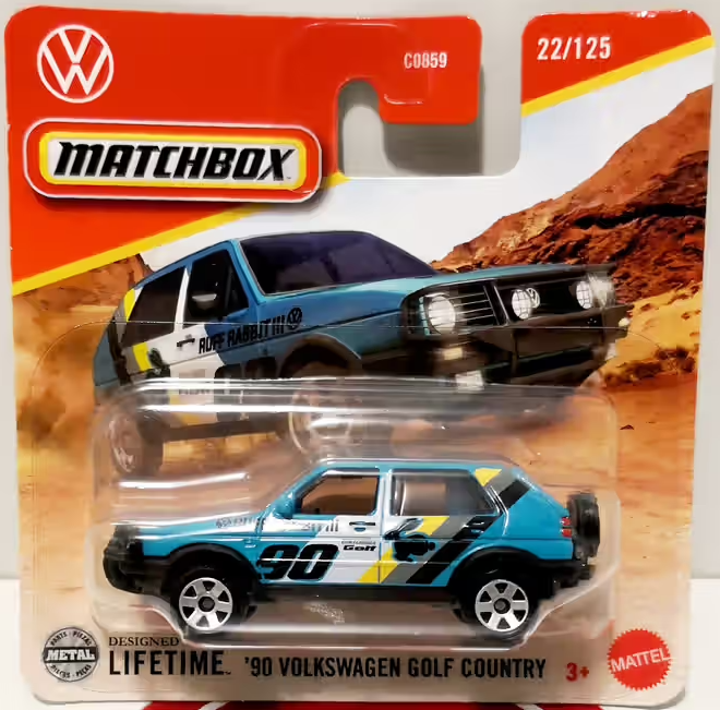 2025 1990 Volkswagen Golf Country Teal: Short Card: Image 2