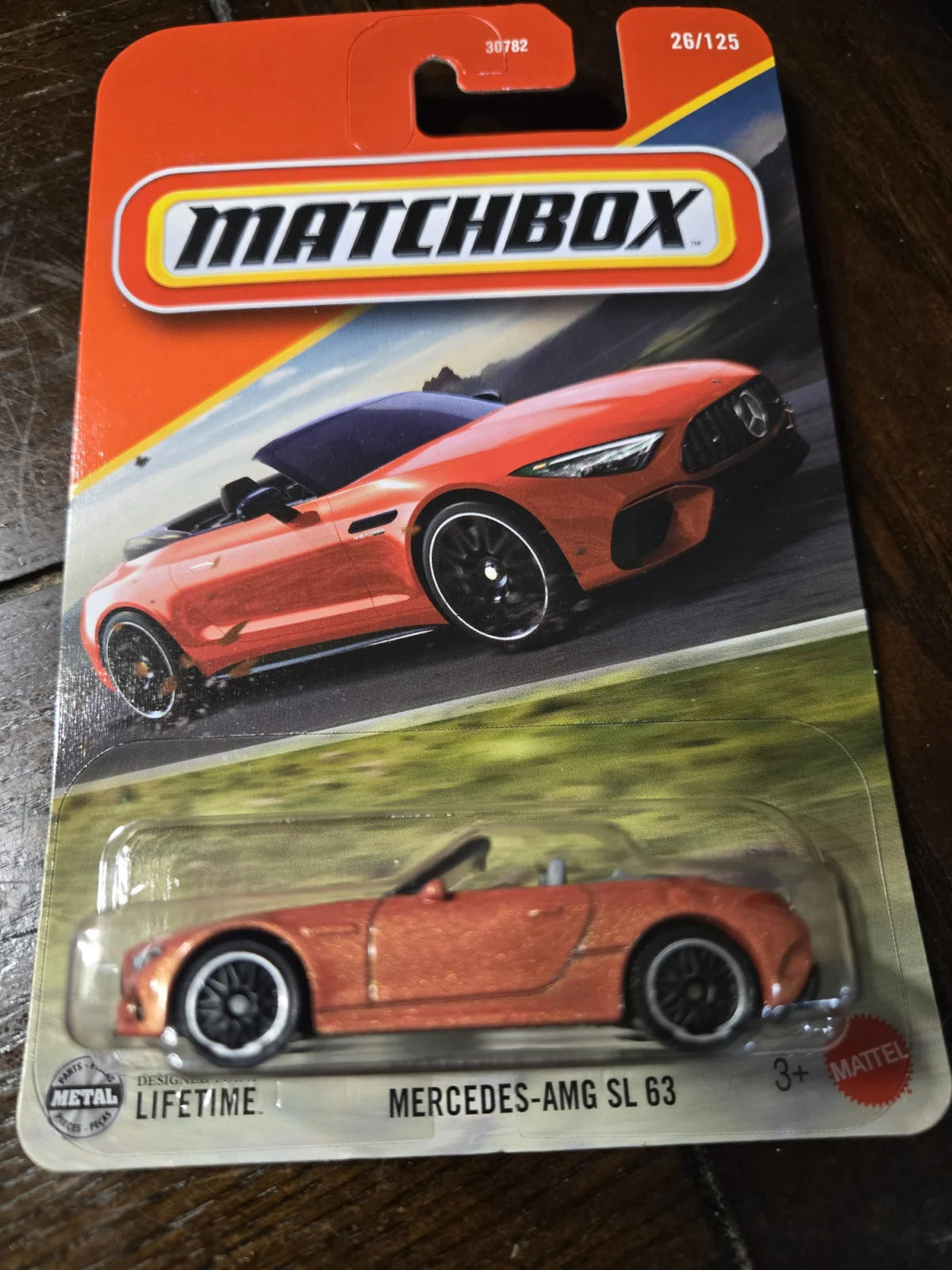 2025 Mercedes-AMG SL 63 Orange: Long Card: Image 2