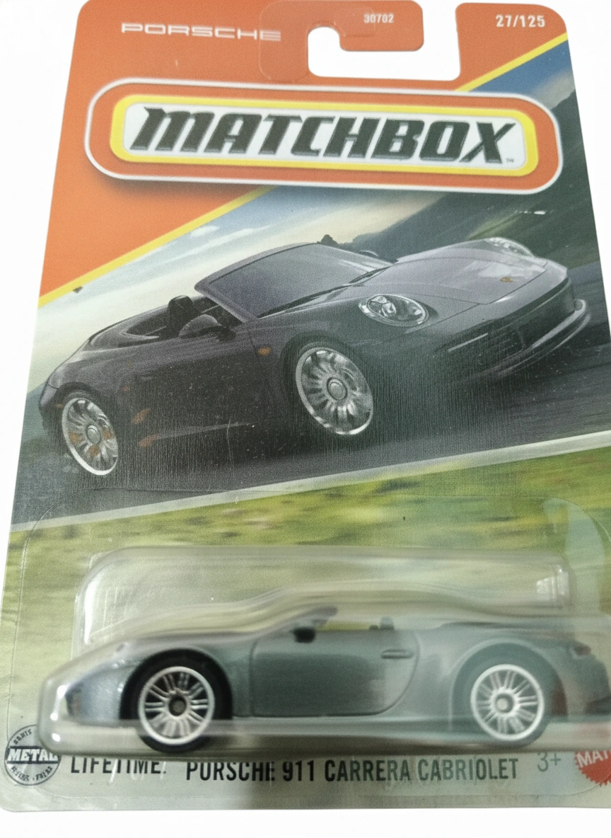 2025 Porsche 911 Carrera Cabriolet Silver: Long Card: Image 2