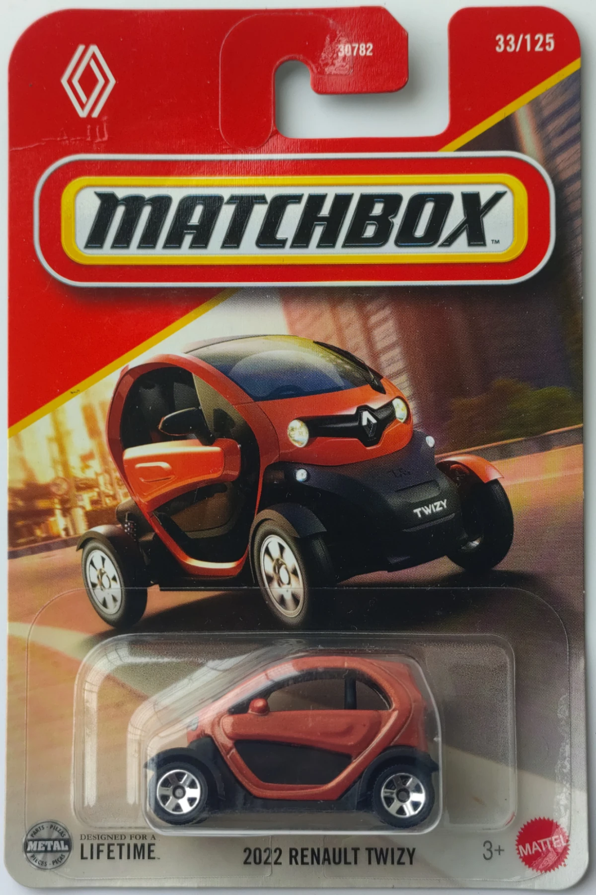 2025 2022 Renault Twizy Orange: Long Card: Image 2