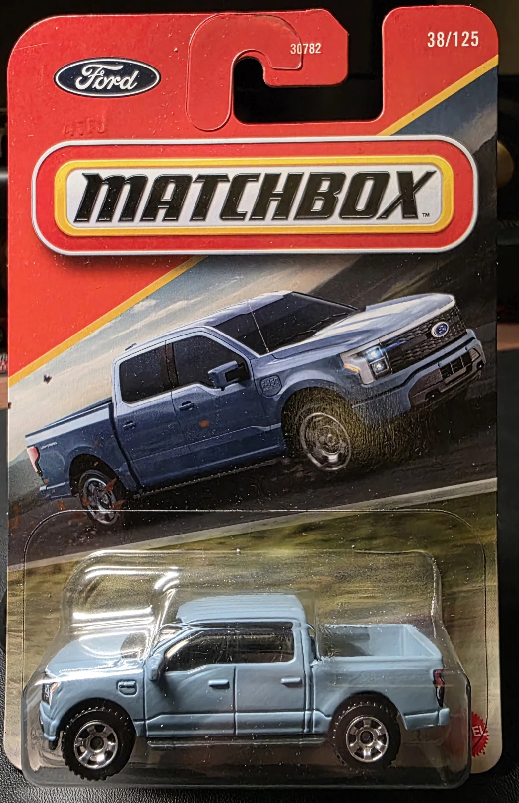 2025 2022 Ford F-150 Lightning Blue: Long Card: Image 2