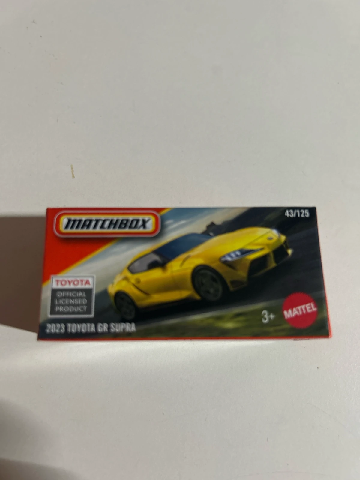 2025 2023 Toyota GR Supra Yellow: Box: Image 3