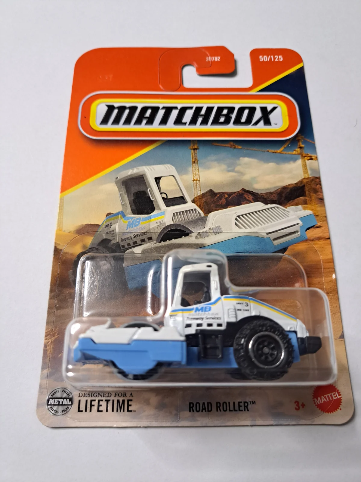 2025 Road Roller White: Long Card: Image 2