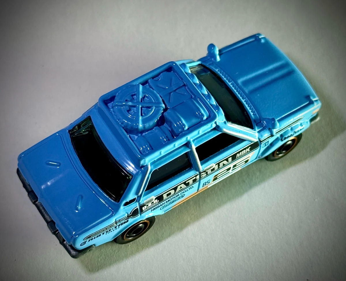 2025 70 Datsun 510 Rally Blue: Long Card: Image 4