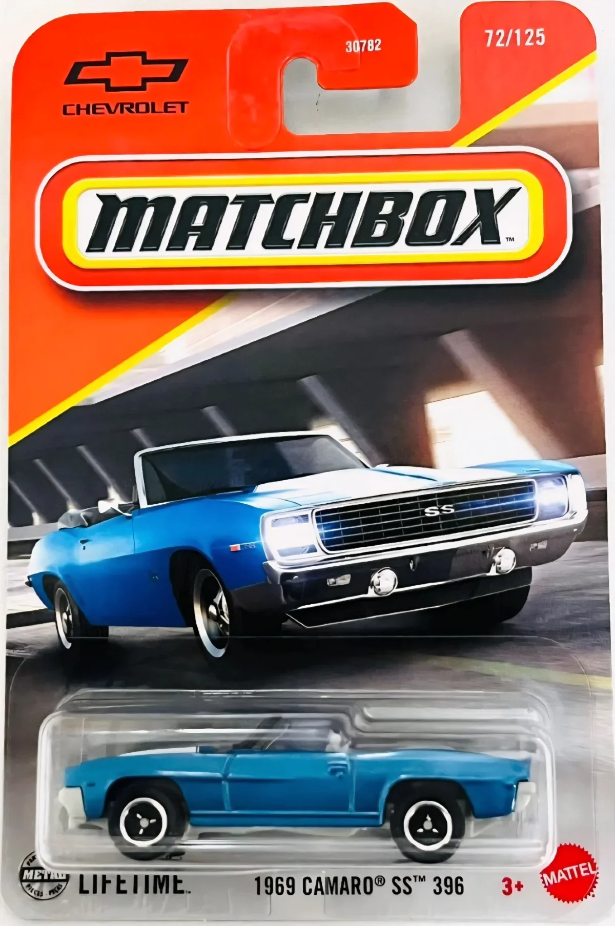 Hot Wheels 1969 Camaro SS 396