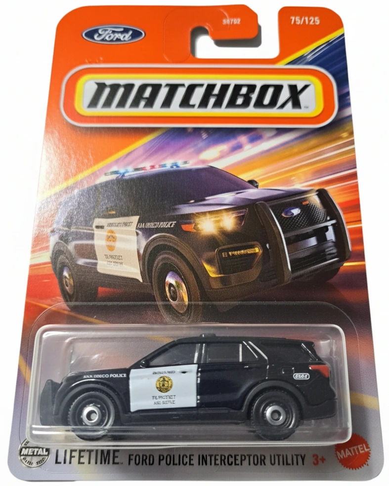 2025 2023 Ford Police Interceptor Utility Black: Long Card: Image 2
