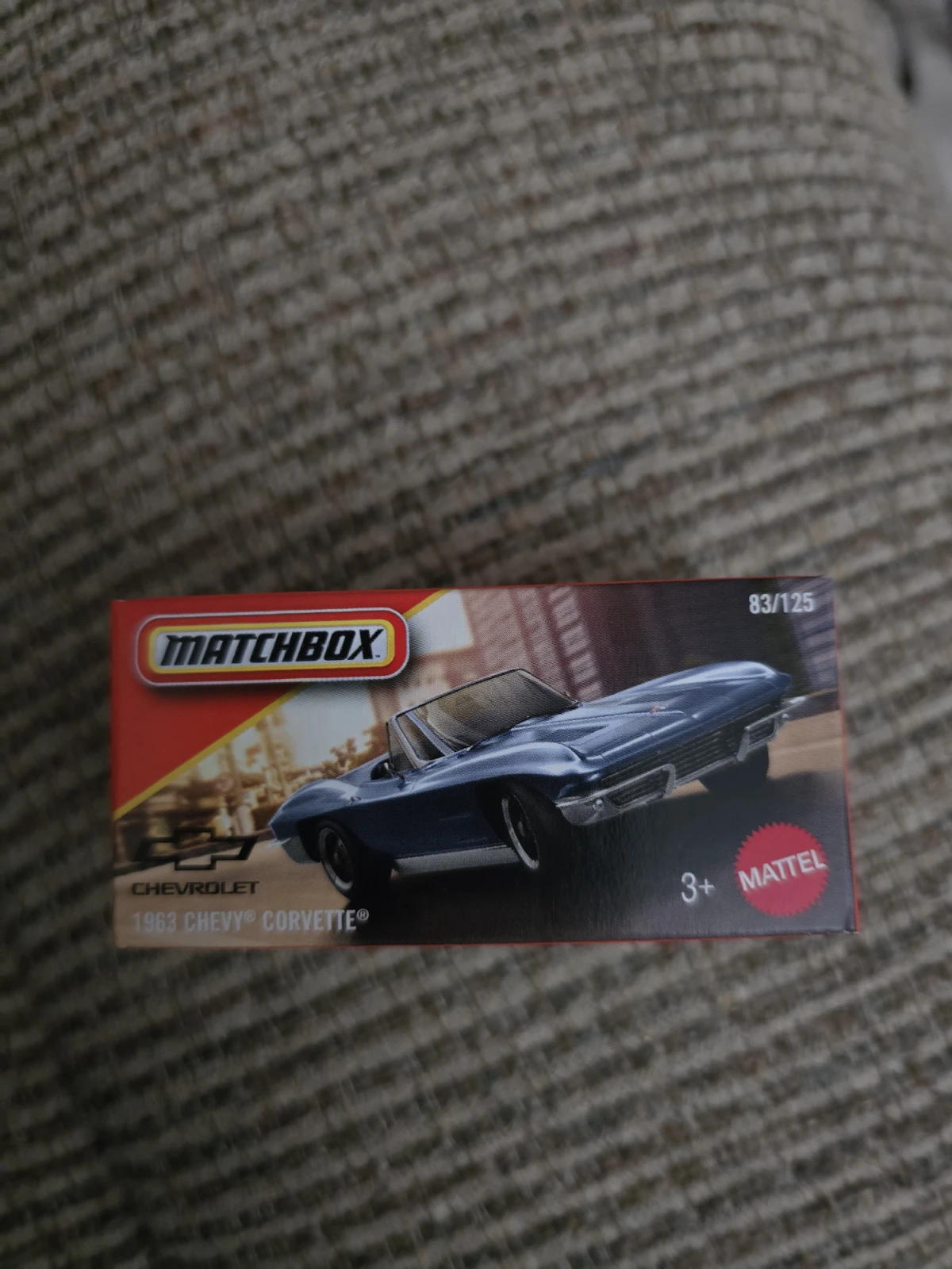 2025 1963 Chevy Corvette Blue: Box: Image 3