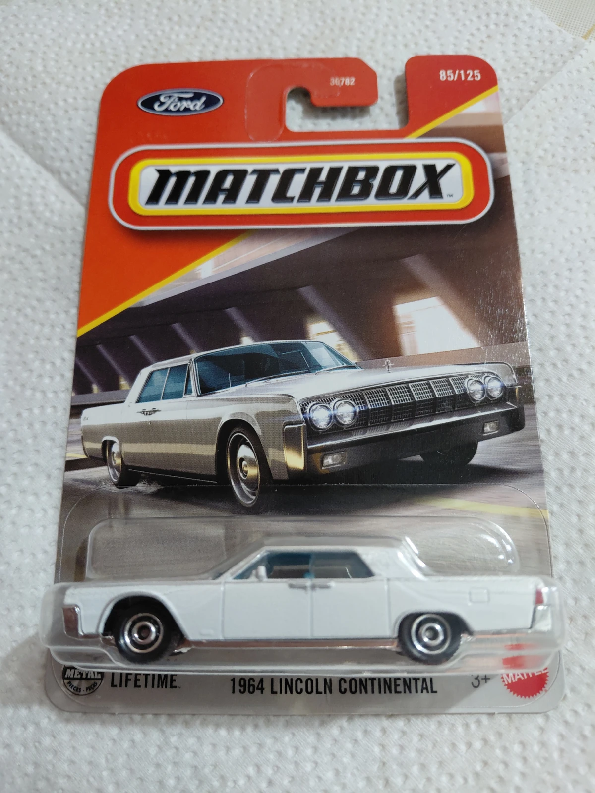 2025 1964 Lincoln Continental White: Long Card: Image 3