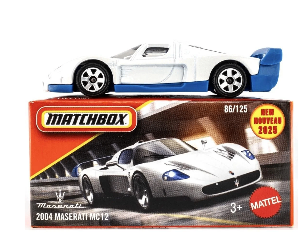 2025 2004 Maserati MC12 White: Box: Image 4