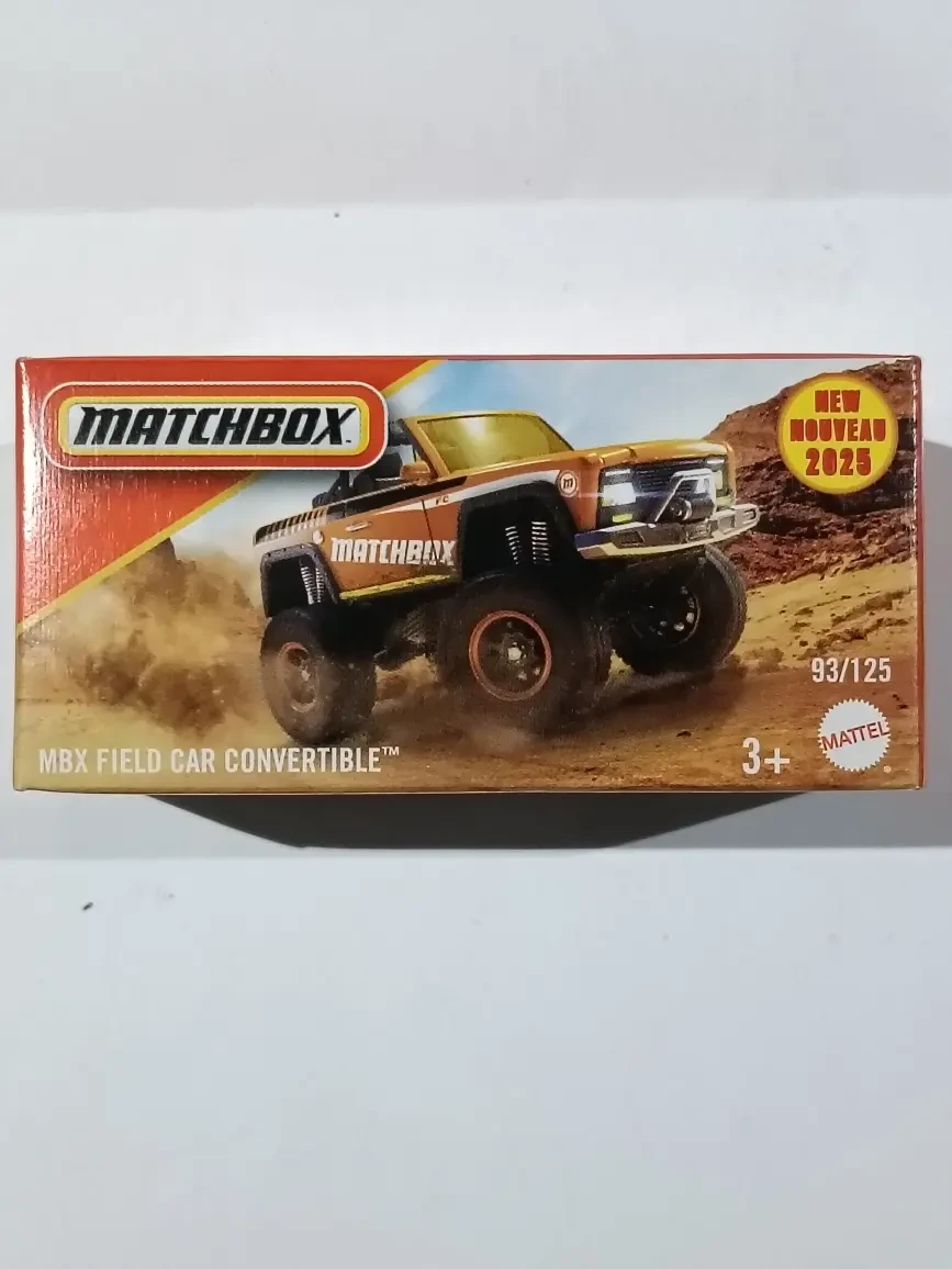 2025 MBX Field Car Convertible Orange: Box: Image 3