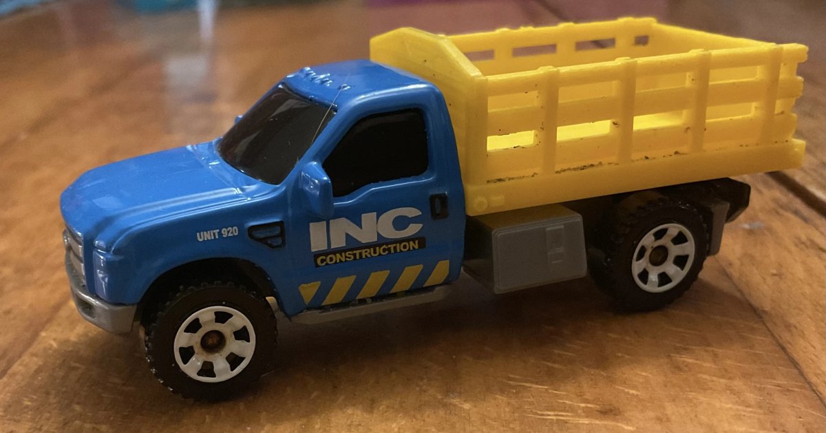 Hot Wheels Ford F-350 Stake Bed Truck