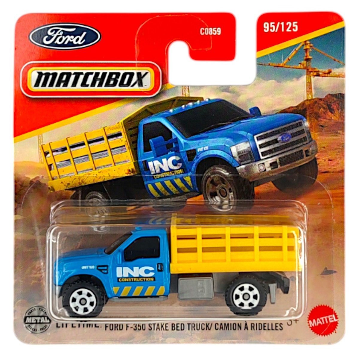 2025 Ford F-350 Stake Bed Truck Blue: Short Card: Image 2