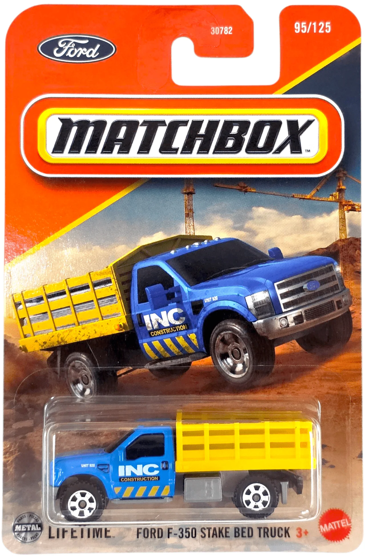 Hot Wheels Ford F-350 Stake Bed Truck