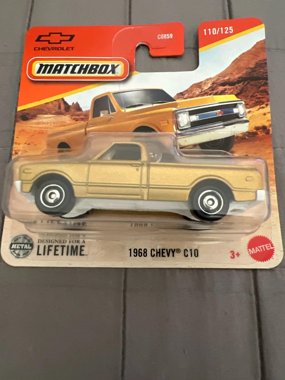 2025 1968 Chevy C10 Gold: Short Card: Image 3