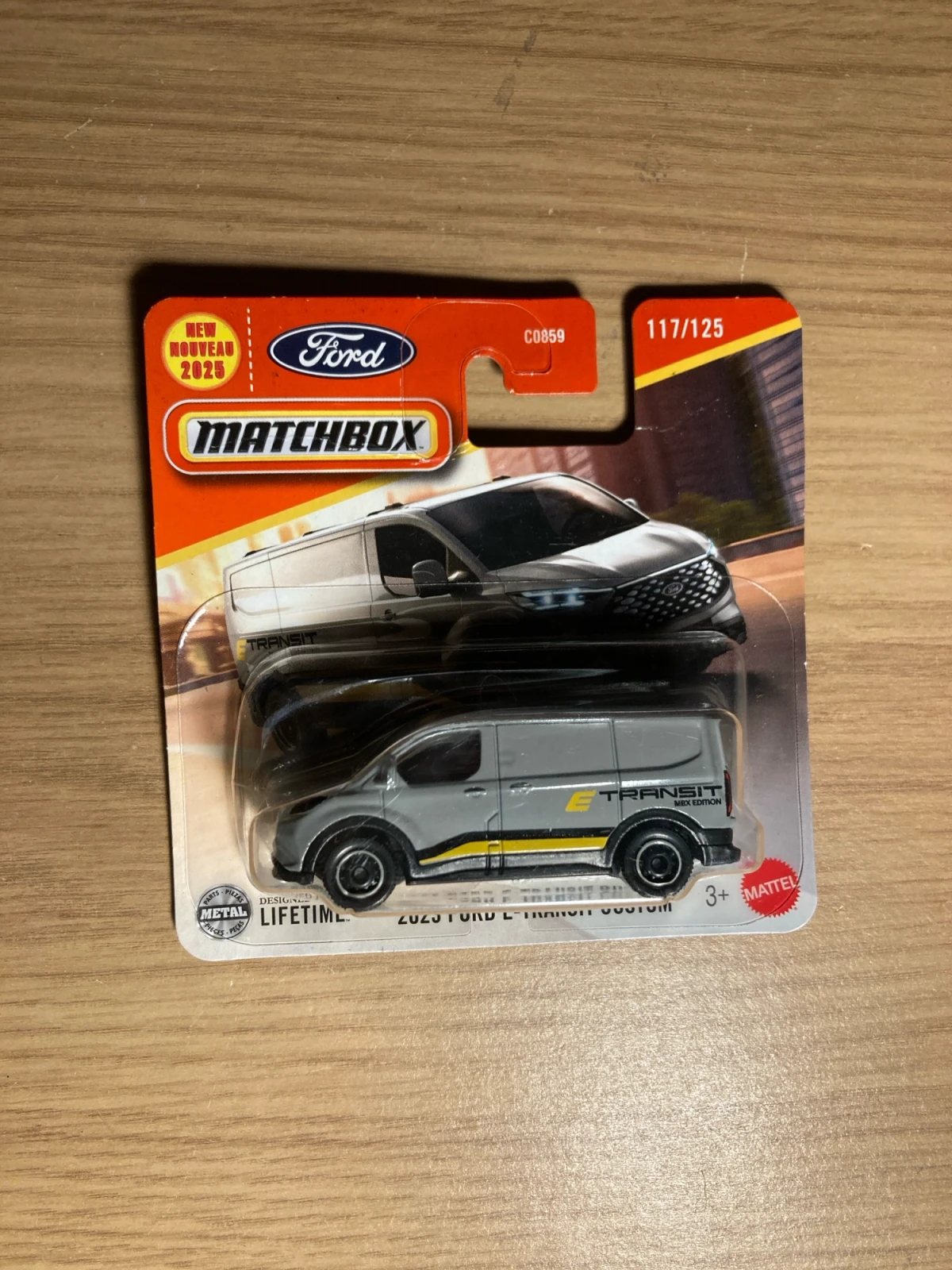 2025 2023 Ford E-Transit Custom Grey: Short Card: Image 3