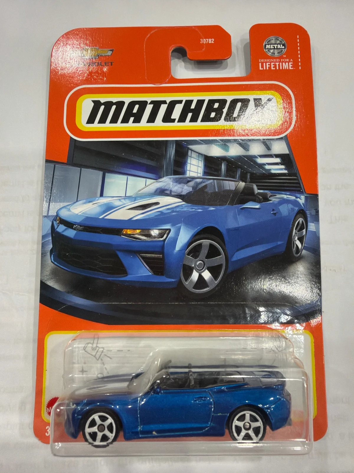 Hot Wheels 16 Chevy Camaro Convertible