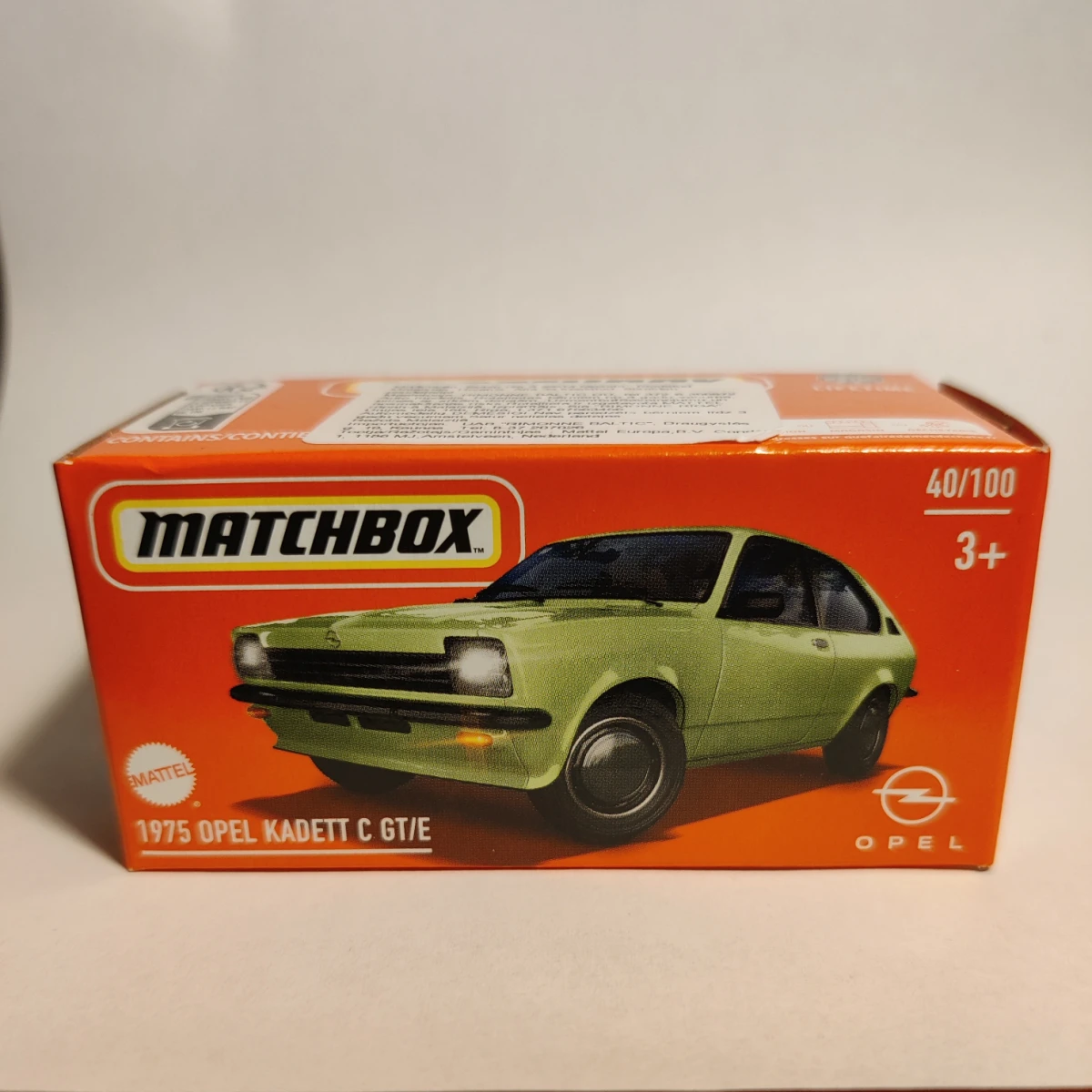 2024 1975 Opel Kadett C GT/E Green: Box: Image 2