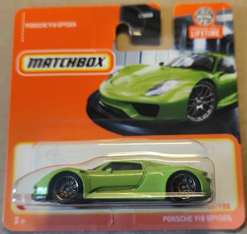 2024 Porsche 918 Spyder Lime: Short Card: Image 2