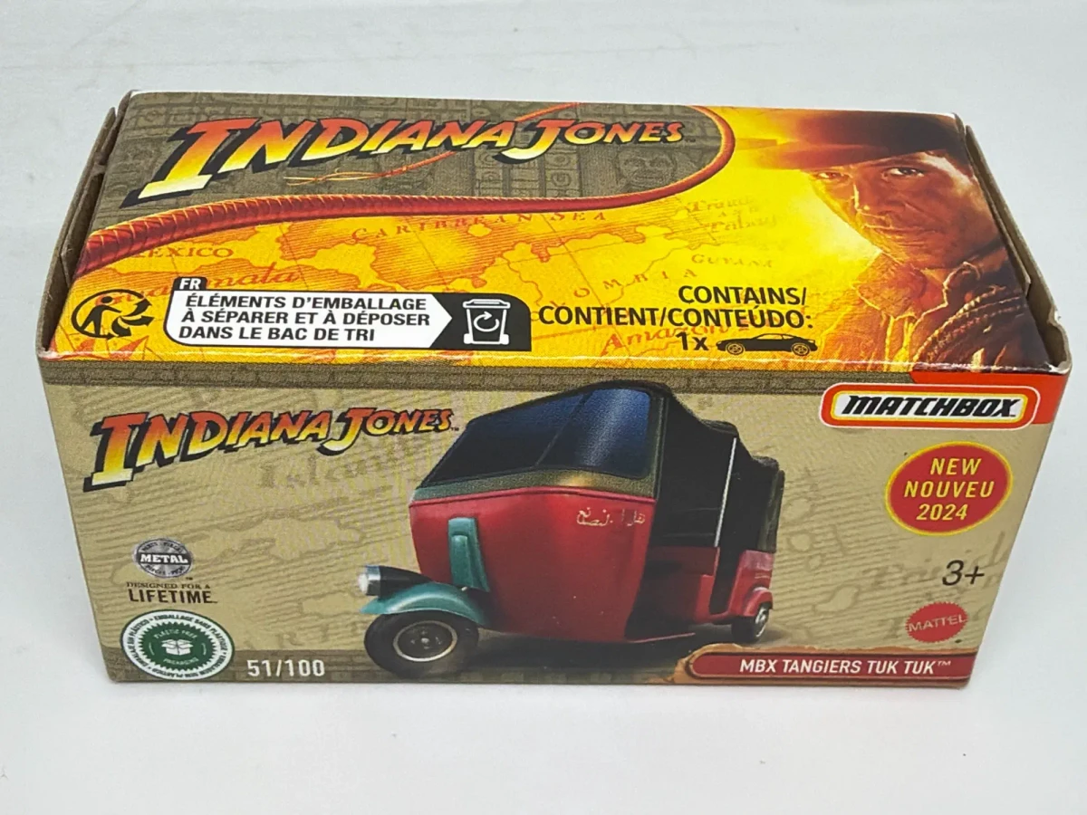 2024 MBX Tangiers Tuk Tuk Red: Box: Image 4
