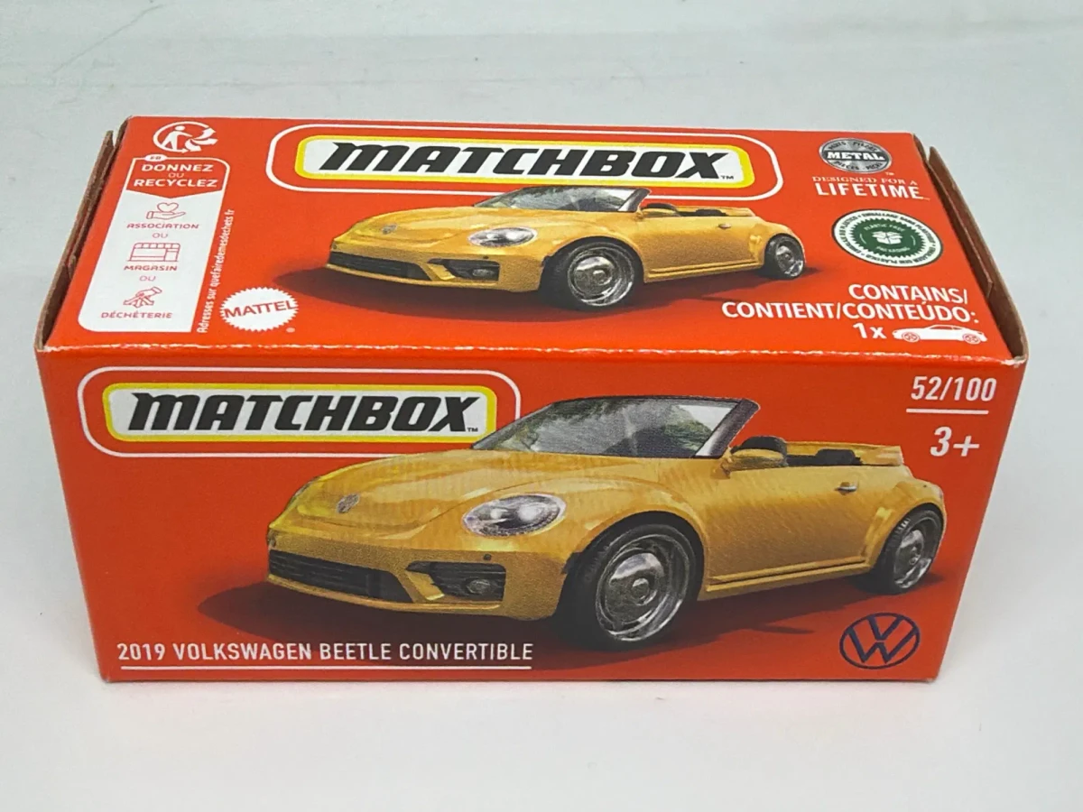 2024 2019 Volkswagen Beetle Convertible Yellow: Box: Image 3